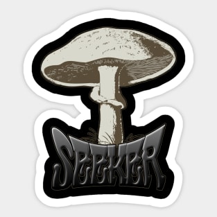 Shroom Seeker Mushroom Seeker Consciousness Sticker